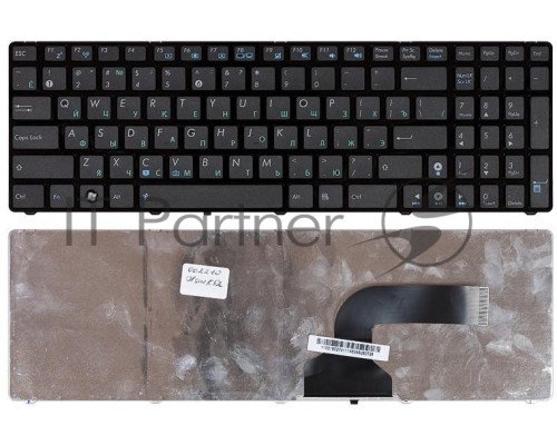 Клавиатура для ноутбука Asus K52 K53 G73 A52 G60 черная с рамкой