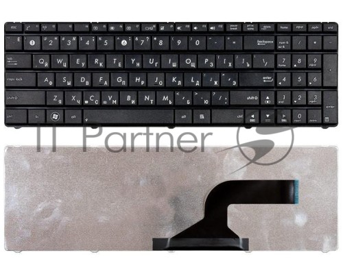 Клавиатура для ноутбука Asus N53 K53 черная