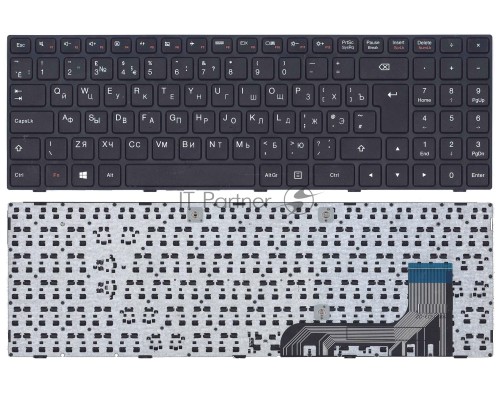 Клавиатура для ноутбука Lenovo IdeaPad 100-15IBY черная