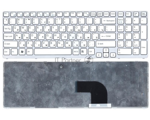 Клавиатура для ноутбука Sony Vaio SVE17 белая