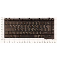 Клавиатура для ноутбука Toshiba Satellite A300 M300 L300 M500 M505 черная матовая