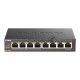 Коммутатор D-Link DGS-1008P/F1A 8G 4PoE+ 80W неуправляемый