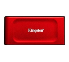 Kingston Portable SSD 1TB XS1000,Type-C/A, USB 3.2 Gen 2, R/W 1050/1000MB/s, 70x33x14mm, 29g., Red (5 лет) (SXS1000R/1000G)