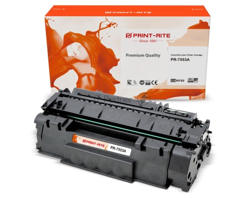 Картридж лазерный Print-Rite TFHA08BPU1J PR-7553A Q7553A черный (3000стр.) для HP P2014/P2015/M2727 Картридж лазерный Print-Rite TFHA08BPU1J PR-7553A Q7553A черный (3000стр.) для HP P2014/P2015/M2727