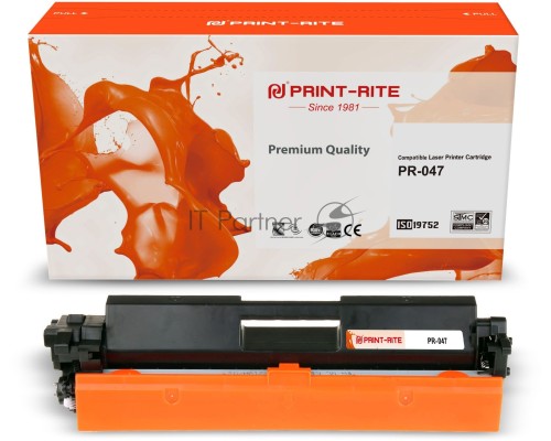Картридж лазерный Print-Rite TFHAW3BPU1J PR-047 Cartridge 047 черный (1600стр.) для Canon LBP112/LBP113W Картридж лазерный Print-Rite TFHAW3BPU1J PR-047 Cartridge 047 черный (1600стр.) для Canon LBP112/LBP113W