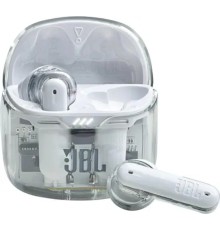 Наушники JBL Tune Flex Ghost, Bluetooth, вкладыши, белый [jbltflexgwht]