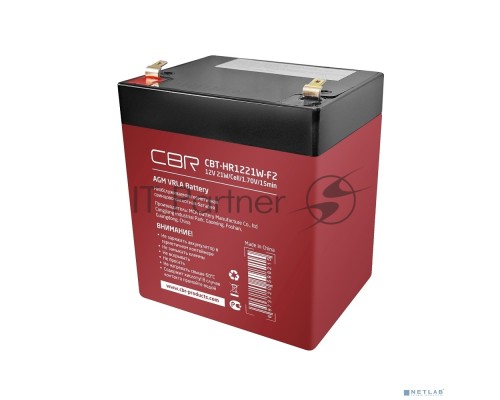 Аккумуляторная CBR VRLA батарея CBT-HR1221W-F2 (12В 5,2Ач), клеммы F2