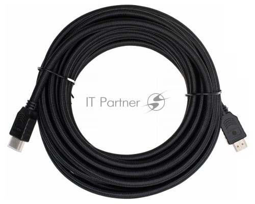 Кабель аудио-видео Cactus CS-HDMI.2-7 HDMI (m)/HDMI (m) 7м. Позолоченные контакты черный