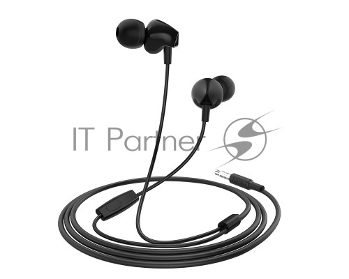 Наушники HOCO М60 Perfect sound с микрофоном, 3.5mm mini jack, черный