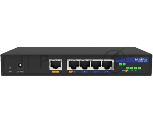 Маршрутизатор Maipu IGW500-100 internet gateway, integrated Routing, Switching, Security, Access Controlle, 5*1000M Base-T(Controller Mode: 32 Units AP; Gateway Mode: 16 Units AP)