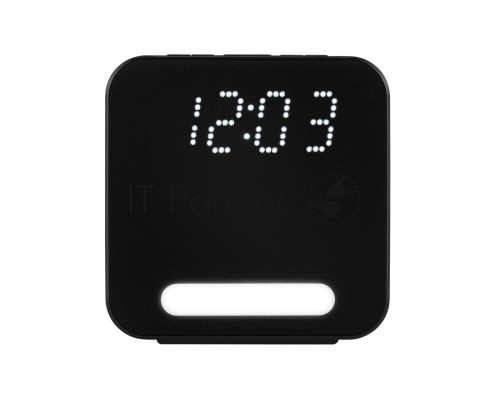 Радиобудильник Harper HCLK-2060 black black - white led