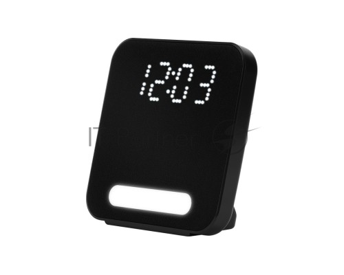 Радиобудильник Harper HCLK-2060 black black - white led