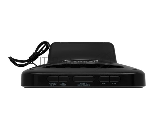 Радиобудильник Harper HCLK-2060 black black - white led