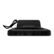 Радиобудильник Harper HCLK-2060 black black - white led