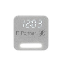 Радиобудильник Harper HCLK-2060 white gray - white led
