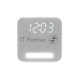 Радиобудильник Harper HCLK-2060 white gray - white led