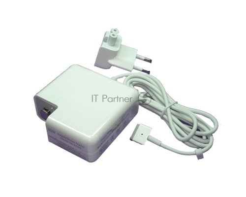 Блок питания (сетевой адаптер) для ноутбуков Apple 16.5V 3.65A 60W MagSafe2 T-shape REPLACEMENT OEM