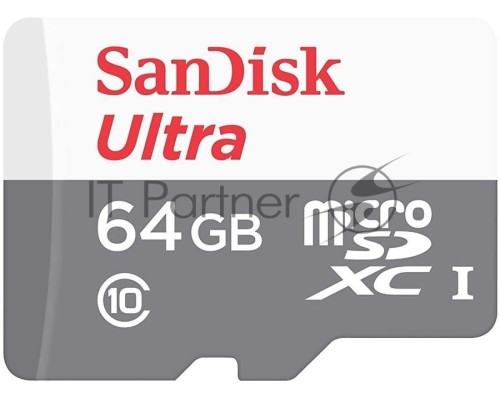 Флеш карта microSD 64GB SanDisk microSDXC Class 10 Ultra UHS-I A1 140MB/s