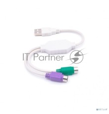 Адаптер USB на 2 порта PS/2 KS-is Apst KS-011