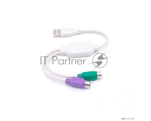 Адаптер USB на 2 порта PS/2 KS-is Apst KS-011