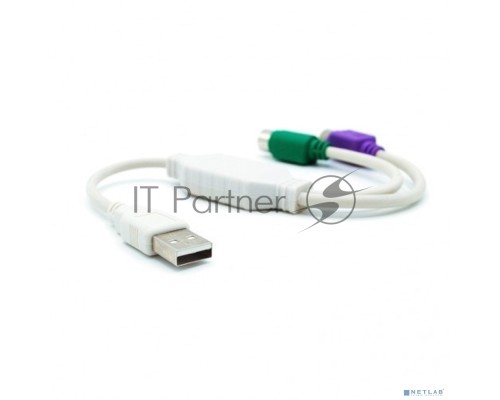 Адаптер USB на 2 порта PS/2 KS-is Apst KS-011