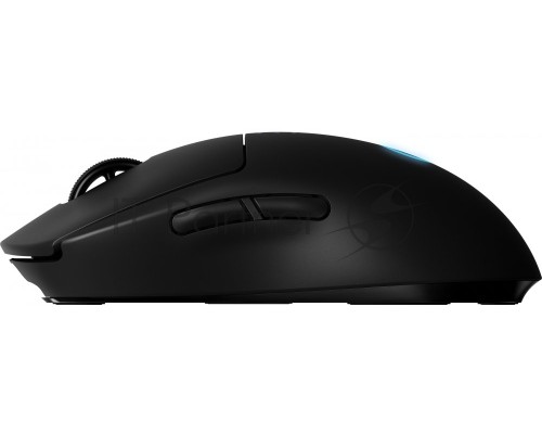 Мышь беспроводная/проводная Logitech G PRO черный, 25600 dpi, радиоканал, USB, кнопки - 7