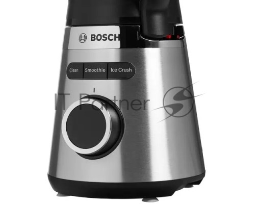 Блендер стационарный Bosch MMB6384M, 1200Вт, черный/нержавеющая сталь