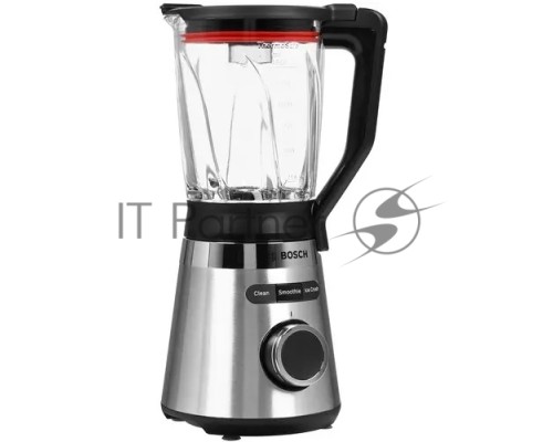 Блендер стационарный Bosch MMB6384M, 1200Вт, черный/нержавеющая сталь