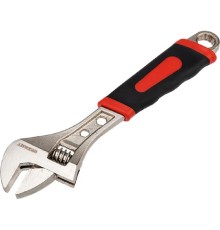 Rexant (12-4674) Разводной ключ 250мм никелированный, двухкомпонентная рукоятка 