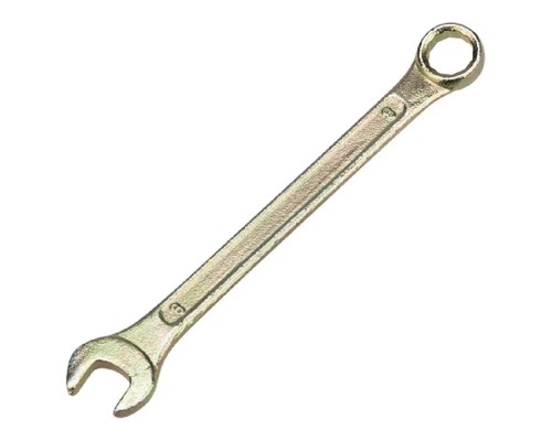 [Ключи, наборы Rexant, Kranz] Rexant (12-5803-2) Ключ комбинированный 8мм, желтый цинк 