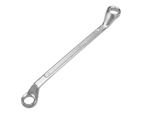 [Ключи, наборы Rexant, Kranz] Rexant (12-5860-2) Ключ накидной коленчатый 17х19мм, цинк 