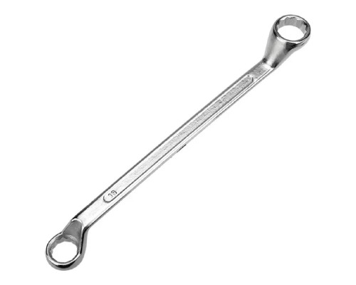 [Ключи, наборы Rexant, Kranz] Rexant (12-5861-2) Ключ накидной коленчатый 19х22мм, цинк 