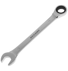 Rexant (12-5813-1) Ключ комбинированный трещоточный 19мм, CrV, зеркальный хром 