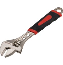 Rexant (12-4673) Разводной ключ 200мм никелированный, двухкомпонентная рукоятка 