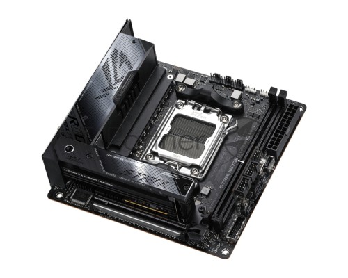 Материнская плата ASUS ROG STRIX X670E-I GAMING WIFI, AM5, AMD X670, 2xDDR5, 2xSATA, 2xM.2, 1xPCI-E 5.0 x16, 1xHDMI, 2xUSB-C, 1x 2.5Gb LAN, 3xUSB-A 3.2 Gen 2, 2xUSB-A 2.0, 7.1, Mini-ITX