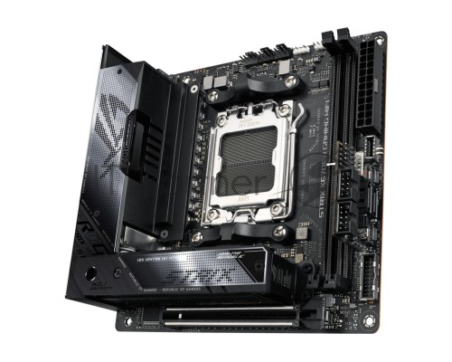 Материнская плата ASUS ROG STRIX X670E-I GAMING WIFI, AM5, AMD X670, 2xDDR5, 2xSATA, 2xM.2, 1xPCI-E 5.0 x16, 1xHDMI, 2xUSB-C, 1x 2.5Gb LAN, 3xUSB-A 3.2 Gen 2, 2xUSB-A 2.0, 7.1, Mini-ITX