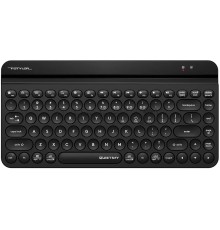 Клавиатура A4Tech Fstyler FBK30 черный/серый USB беспроводная BT/Radio slim Multimedia (FBK30 BLACKCURRANT)