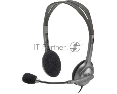 Гарнитура Logitech Headset H110 grey (981-000472/981-000271)