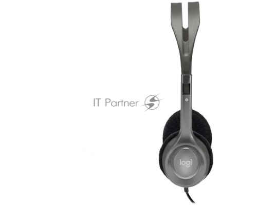 Гарнитура Logitech Headset H110 grey (981-000472/981-000271)