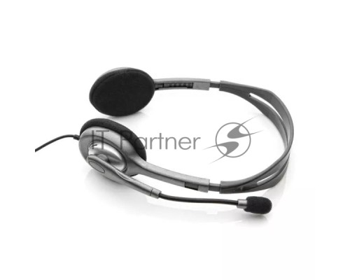 Гарнитура Logitech Headset H110 grey (981-000472/981-000271)
