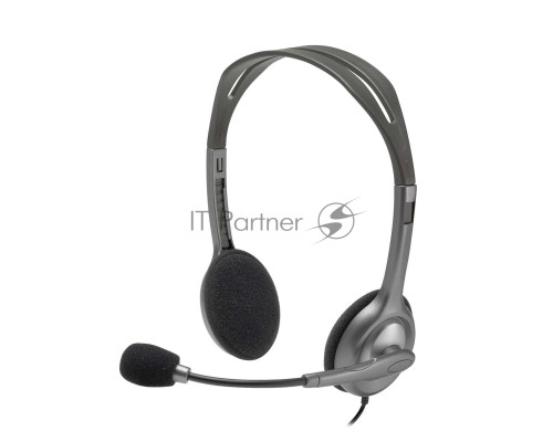 Гарнитура Logitech Headset H110 grey (981-000472/981-000271)