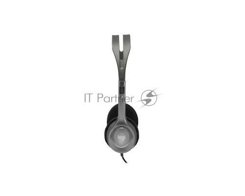Гарнитура Logitech Headset H110 grey (981-000472/981-000271)