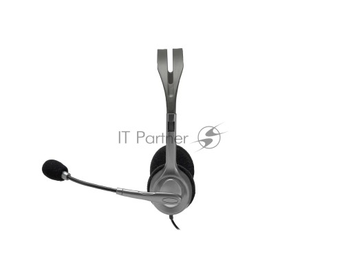 Гарнитура Logitech Headset H110 grey (981-000472/981-000271)