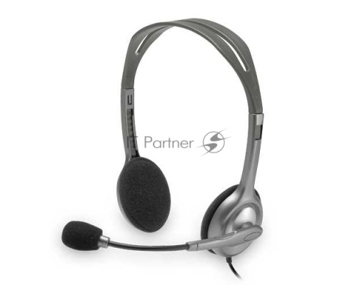 Гарнитура Logitech Headset H110 grey (981-000472/981-000271)