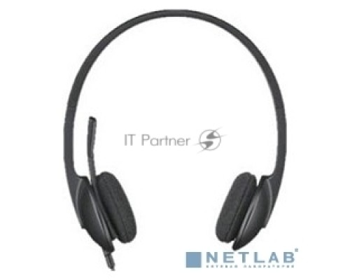 Гарнитура Logitech Headset H340 USB graphite