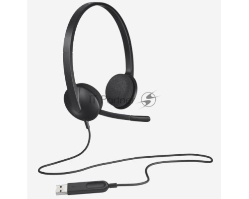 Гарнитура Logitech Headset H340 USB graphite