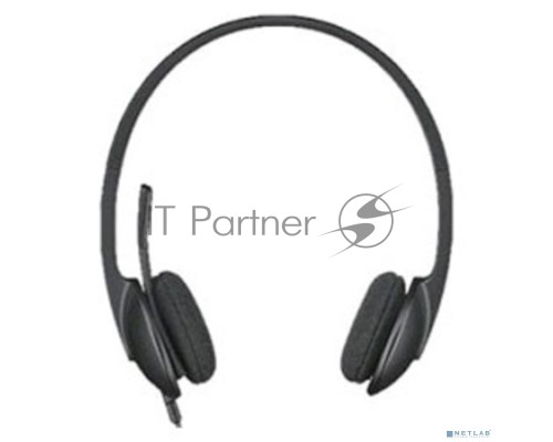 Гарнитура Logitech Headset H340 USB graphite