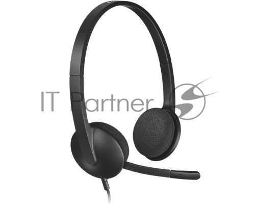 Гарнитура Logitech Headset H340 USB graphite