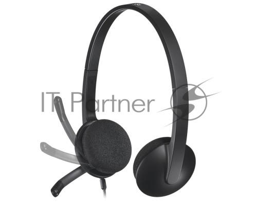 Гарнитура Logitech Headset H340 USB graphite