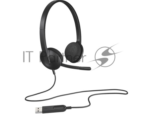 Гарнитура Logitech Headset H340 USB graphite